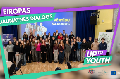 Arī skolā jārunā par Eiropas Savienību: vairāk nekā 220 jaunieši formulē priekšlikumus ES jaunatnes politikas uzlabošanai 